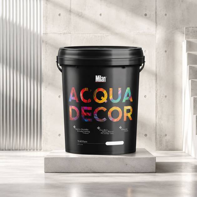 Cat Tembok Acqua Decor Milan adalah cat dinding premium dengan daya tutup tinggi, hasil akhir halus, warna cerah, anti jamur, minim bau, dan tahan lama untuk interior maupun eksterior bangunan.
