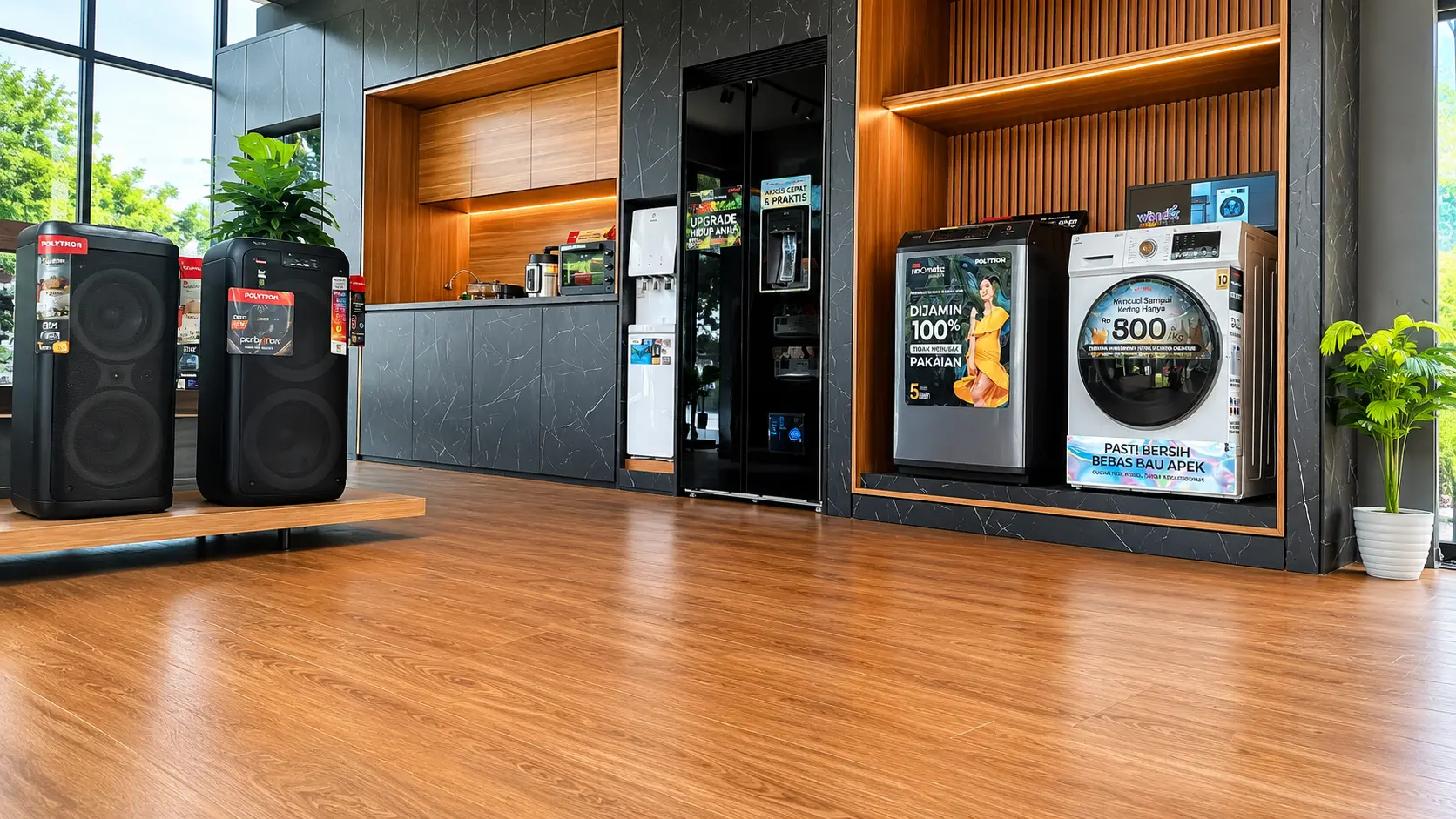 Lem Vinyl Milan Hadir di Polytron Gallery Awanncosta Semarang: Ciptakan Lantai Modern yang Nyaman dan Tahan Lama Lem Vinyl Milan Hadir di Polytron Gallery Awanncosta Semarang: Ciptakan Lantai Modern yang Nyaman dan Tahan Lama