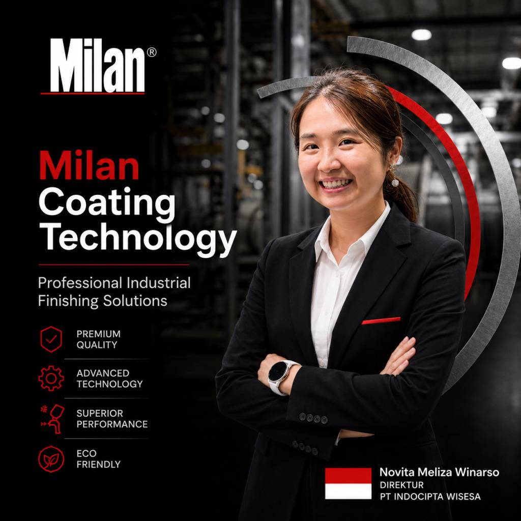 Novita Meliza Winarso Direktur PT Indocipta Wisesa produk Milan Cat dan Lem