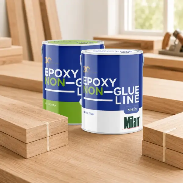 epoxy non glue line 0,7 kg yang cocok untuk industri furnitur