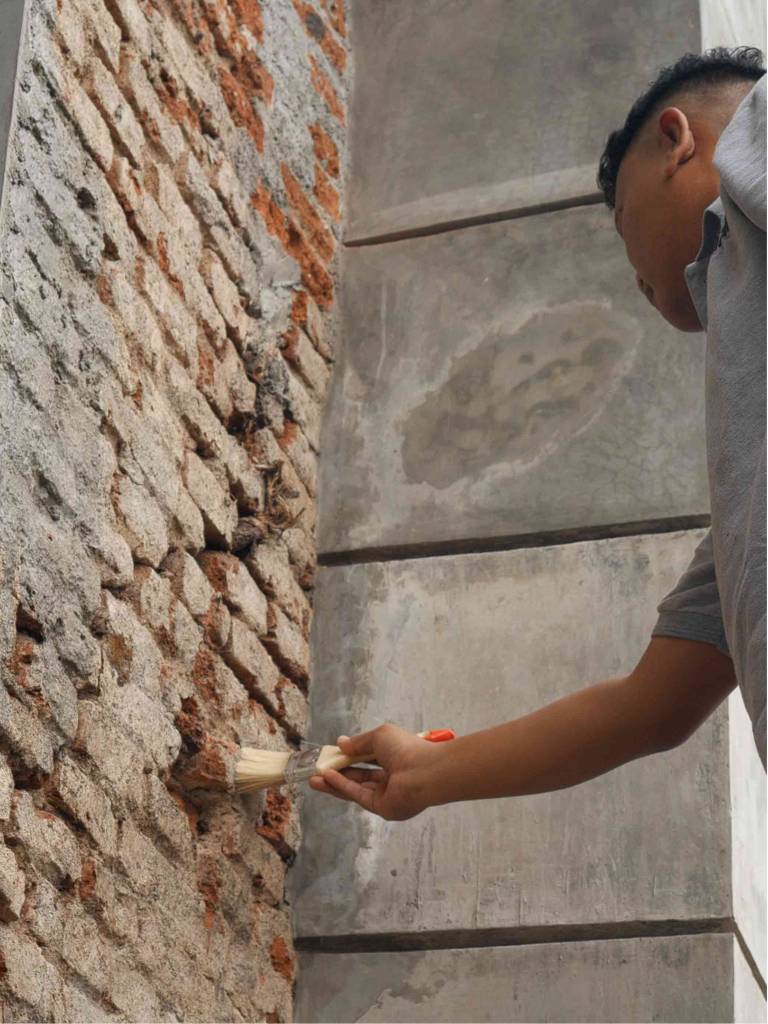 Milan Omnitect Repel untuk Courtyard Ismaya Semarang Milan Omnitect Repel proteksi batu bata heritage Courtyard Semarang