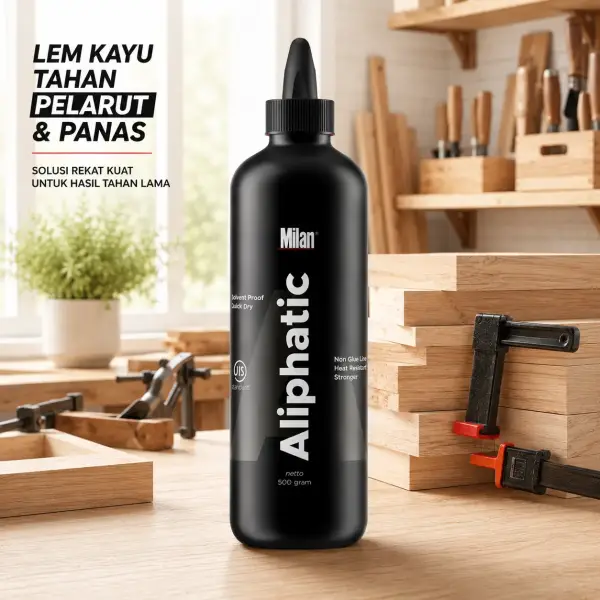 Lem Kayu Aliphatic lem kayu aliphatic super kuat, tahan panas, dan pelarut