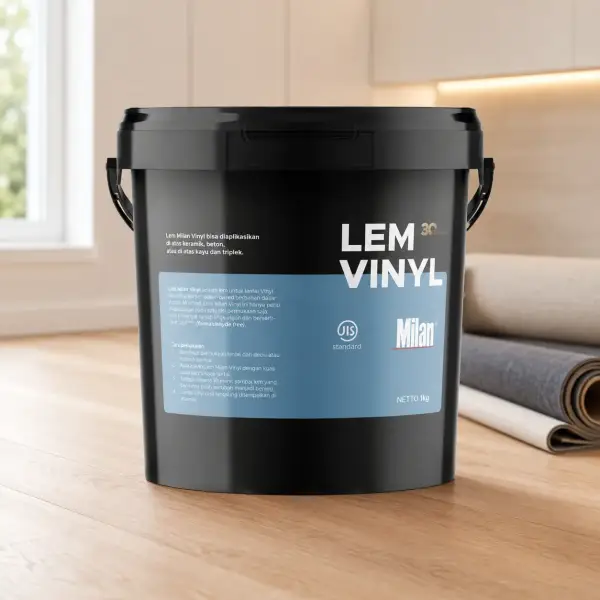 Lem Vinyl lem vinyl 1kg dari Milan dengan daya rekat super