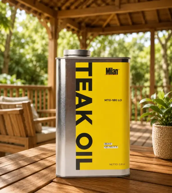 teak oil dari Milan untuk finishing kayu