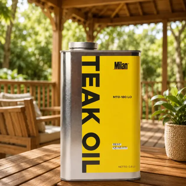 teak oil dari Milan untuk finishing kayu
