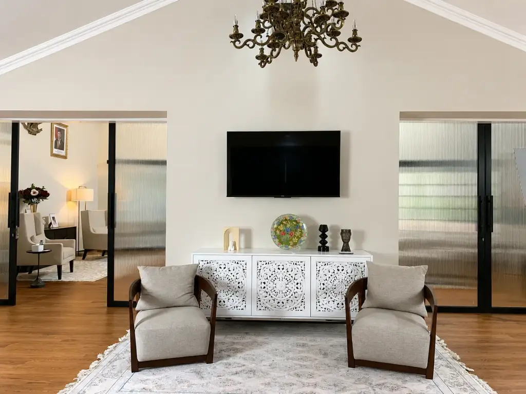 Milan Acqua Decor untuk dinding interior Rumah Dinas WaGub Jateng