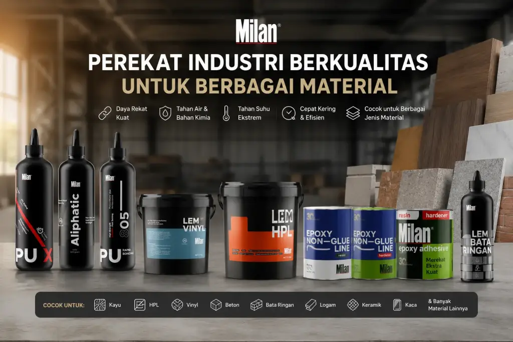 8 Kesalahan Menggunakan Perekat Industri yang Menyebabkan Sambungan Mudah Lepas Milan Adhesive sebagai solusi perekat industri berkualitas