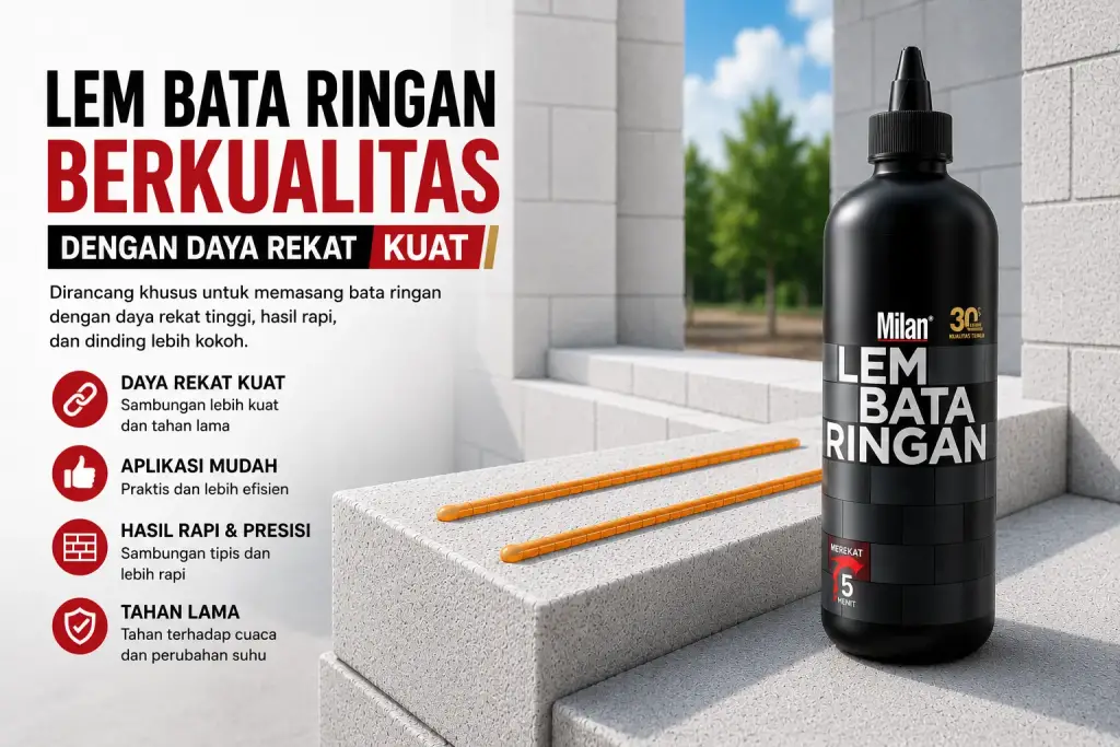 8 Kesalahan Saat Memasang Bata Ringan yang Membuat Dinding Mudah Retak Milan Lemm Bata Ringan untuk sambungan dinding lebih kuat dan tahan lama