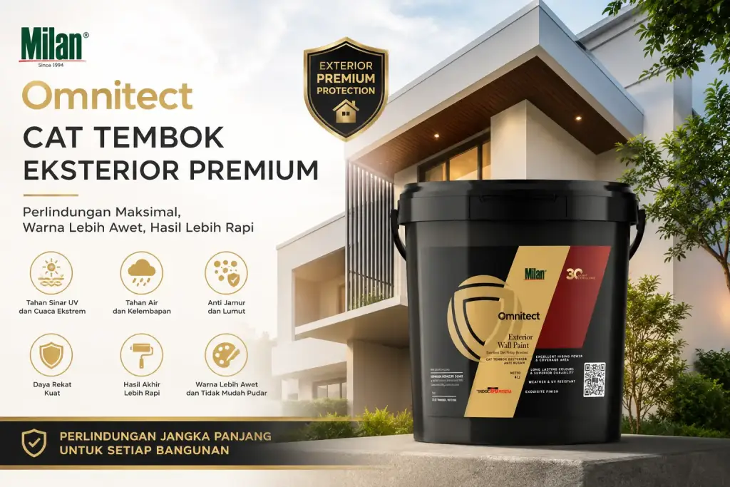 Milan Omnitect Cat Tembok Eksterior