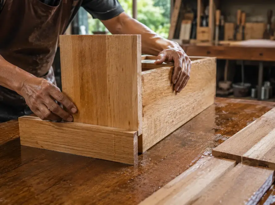 apakah kayu basah bisa dilem