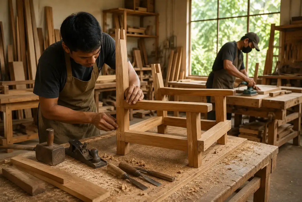 fakta kayu jati untuk furniture yang bikin harganya selangit