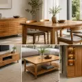 5 Inspirasi Desain Furniture Modern dengan Finishing Transparan