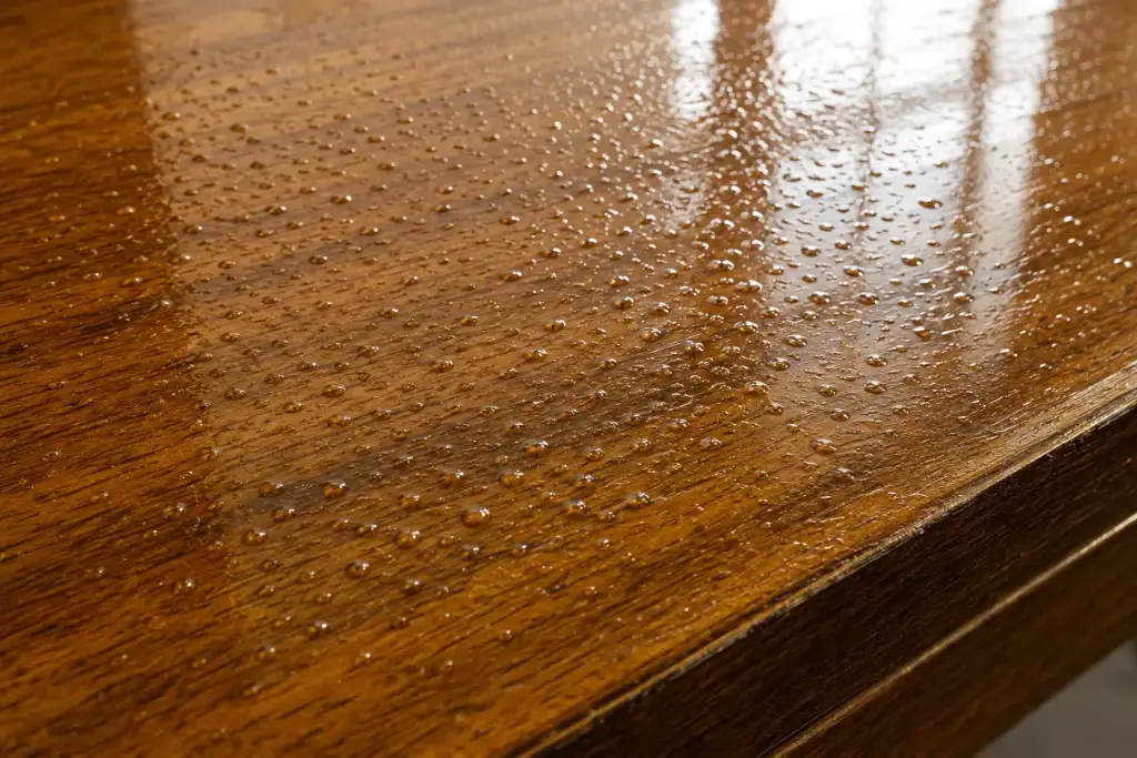 penyebab dan cara mengatasi finishing kayu bubble