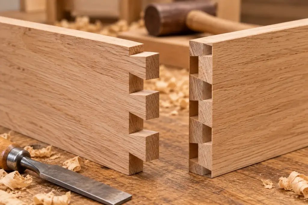 Teknik Menyambung Kayu Dovetails